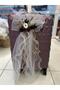 Off White Color 50 Meters Ball Grecian Honeycomb Tulle Fabric Width 2 Meters Engagement Bundle Tulle Suitcase Door Ornament - 4