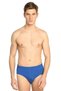 Men's Blue Colored Combed Cotton 12 Pieces Cotton Slip Panties 34502 - 3