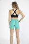 Women's Mint Medium Length Quick Drying Swimsuit Swim Shorts with Two Side Pockets - 5