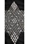 6 Pieces Pulley Beaded Star Napkin Lace Tsrm30-6 - 2