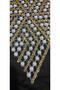 6 Pieces Beaded Star Lace Napkin - Pulley Tsrm37-6 - 3