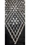 3 Piece Pulley Work Beaded Star Napkin Lace Tsrm38-3 - 3