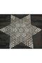 1 Piece Pulley Beaded Star Napkin Lace Tsrm41-1