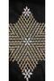 Bead Detailed Pulley Star Napkin - Lace Tsrm43-1 - 2
