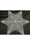 1 Piece Pulley Work Beaded Star Napkin Lace Tsrm12-1 - 2