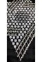 6 Pieces Pulley Work Beaded Star Napkin Lace Tsrm16-6 - 3