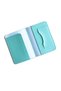 Voyager Passport Case Minimalist Vegan Faux Leather Passport Holder Nile Green - 2