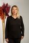 V-Neck Sequin Mother Blouse2021