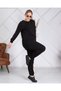 Women's Solid Color Plus Size Two-Thread Suit - 4
