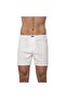 3 Pieces Men's Rib Argentine Long Johns Cotton White 0118