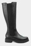 Women's Black Genuine Natural Leather Boots Size 36-41 - 2