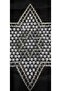 6 Pieces Pulley Work Beaded Star Napkin Lace Tsrm22-6 - 2