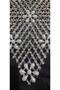 6 Pieces Pulley Work Beaded Star Napkin Lace Tsrm36-6 - 3