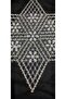 1 Piece Pulley Work Beaded Star Napkin Lace Tsrm38-1 - 2
