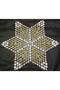 6 Pieces Beaded Star Lace Napkin - Pulley Tsrm42-6