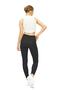 High Waist Ribbed Leggings / Black Ribbed Leggings - 2