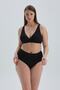 Black Corset Tight Bikini - 3