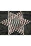 6 Pieces Pulley Work Beaded Star Napkin Lace Tsrm32-6