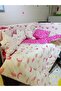70x110 10 Piece Baby Sleeping Set for Park Cribs - Pink Crescent Star Pattern (EXCLUDING CRIB) - 5