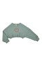 Çocuk Crop Sweatshırt