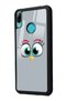 Huawei P Smart (2019) Glossy Phone Case with Gray Design - 2