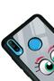 Huawei P20 Lite Glossy Phone Case with Gray Design - 3
