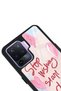 Oppo Reno 5 Lite Pink Motto Design Glossy Phone Case - 3