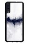 Samsung A50 White Batman Design Glossy Phone Case