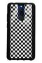 Xiaomi Redmi 8 Glossy Phone Case with Checkered Design