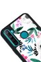 Oppo Realme 5I White Flower Design Glossy Phone Case - 3
