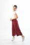 Girl's Flare Leg Elastic Waist Plain Comfortable Trousers - 3