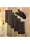 American Service, 6-Piece Special Stitched Fabric Napkin Brown