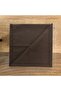 American Service, 6-Piece Special Stitched Fabric Napkin Brown - 3