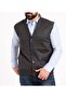 Men's Smoked Fine Wool Knitwear Knitted Vest - 3