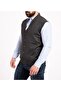 Men's Smoked Fine Wool Knitwear Knitted Vest - 4
