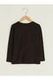 Unisex Children's Round Neck Long Sleeve Combed Cotton T-Shirt - 2