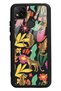 Xiaomi Redmi 9c Glossy Phone Case with Flower Cats Design