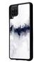 Samsung A12 White Batman Design Glossy Phone Case - 2