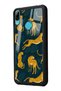 Huawei P Smart (2019) Leaf Leopard Design Glossy Phone Case - 2