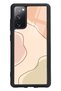Samsung S20 Fe Glossy Phone Case with Nude Colors Design