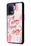 Oppo Reno 5 Lite Pink Motto Design Glossy Phone Case - 2