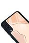 Samsung A50 Glossy Phone Case with Nude Colors Design - 3