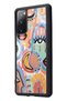 Samsung S20 Fe Glossy Phone Case with Watercolor Retro Eye Design - 2