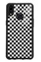 Samsung A10S Checkered Design Glossy Phone Case