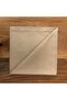 American Service, 6-Piece Special Stitched Fabric Napkin Light Brown - 3