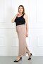 Women's Mink Ayrobin Fabric Standard Size Trousers with Elastic Waist - 3