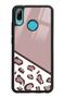 Huawei Mate 20 Lite Coffee Leopard Design Glossy Phone Case