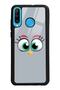 Huawei P20 Lite Glossy Phone Case with Gray Design