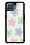 Oppo Reno 4 Lite Glossy Phone Case with Nude Flower Design
