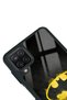 Samsung A12 Yellow Batman Design Glossy Phone Case - 3